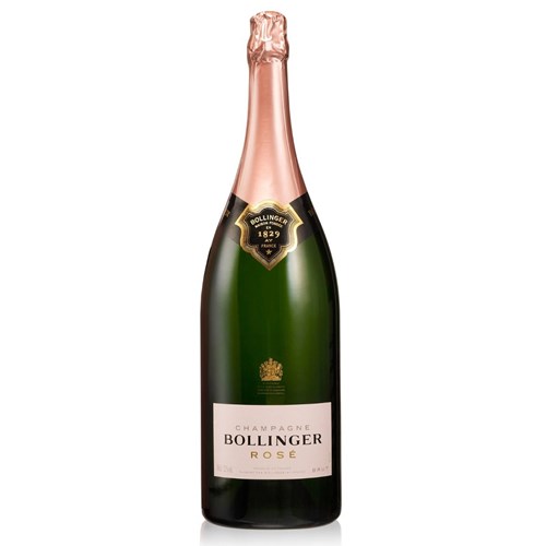 Jeroboam of Bollinger Rose Champagne for home delivery